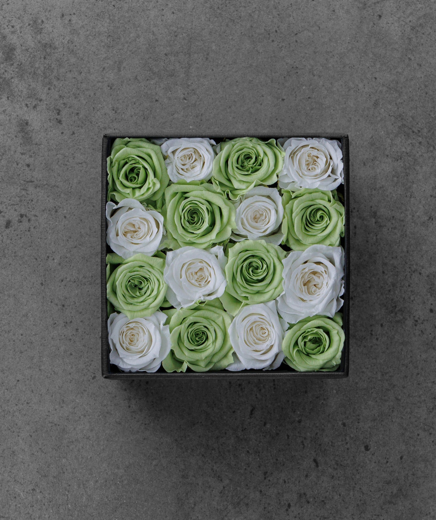 White Green Rose Mix