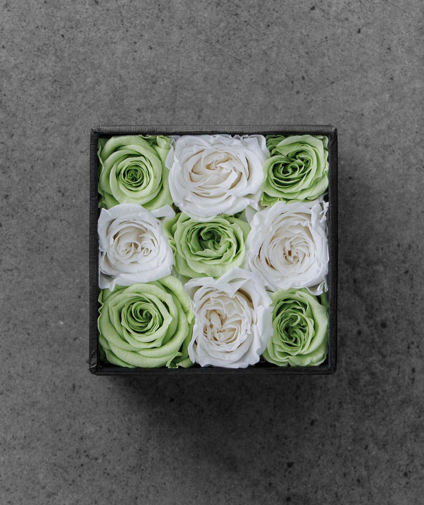 White Green Rose Mix