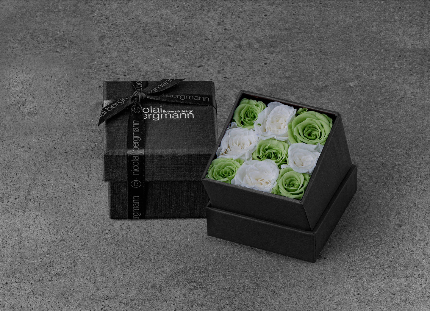 White Green Rose Mix